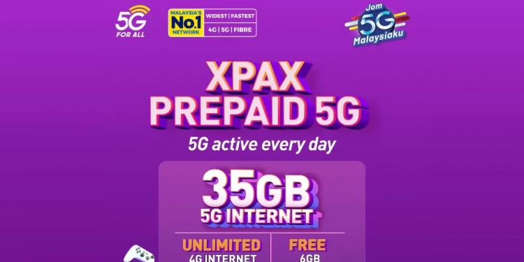 每月RM48！ Celcom推新的Xpax Prepaid 5G配套