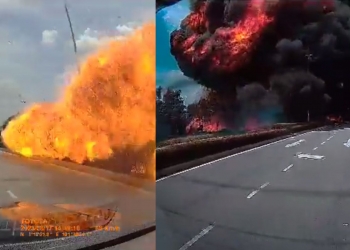 莎阿南坠机画面曝光！10人罹难包括2名摩哆骑士