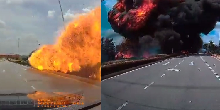 莎阿南坠机画面曝光!10人罹难包括2名摩哆骑士