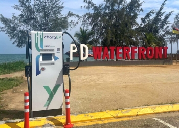 每千瓦时RM1.20！ChargEV在波德申海洋城安装80kW直流充电桩