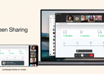 终于可在WhatsApp视频通话中共享屏幕了！