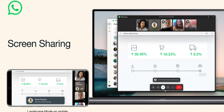 终于可在WhatsApp视频通话中共享屏幕了！