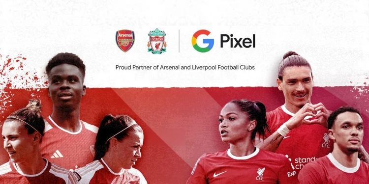 谷歌Pixel成为阿森纳和利物浦的官方手机合作伙伴