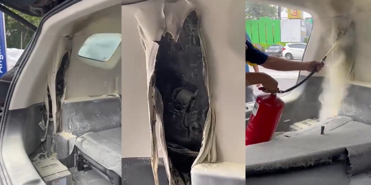 Proton X90起火视频疯传 宝腾：非48V混合动力电池导致