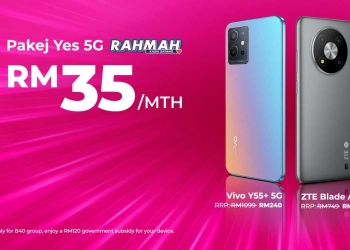 提供100GB 5G+4G数据！Yes慈悯5G配套每月RM35