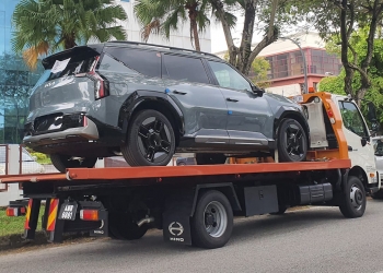 即将上市？KIA EV9 七人座纯电动SUV现身大马