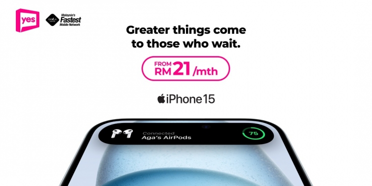月供从RM21起！iPhone 15和iPhone 15 Pro终于登陆Yes 5G