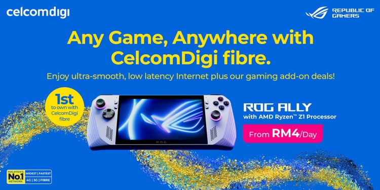 每天只需RM4！CelcomDigi提供Ryzen Z1版本Asus ROG Ally