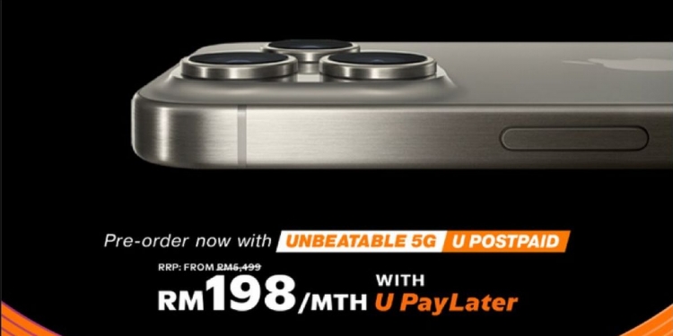 赠AirPods或AirTag！U Mobile签iPhone 15月费RM156起