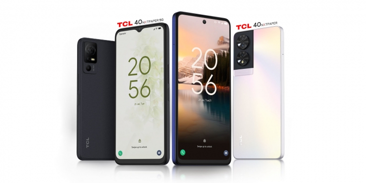 防眩光类纸屏手机 TCL 40 NXTPAPER系列登场