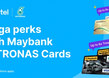 Maybank Petronas Visa卡用户 使用Setel可获高达8倍积分和现金返还