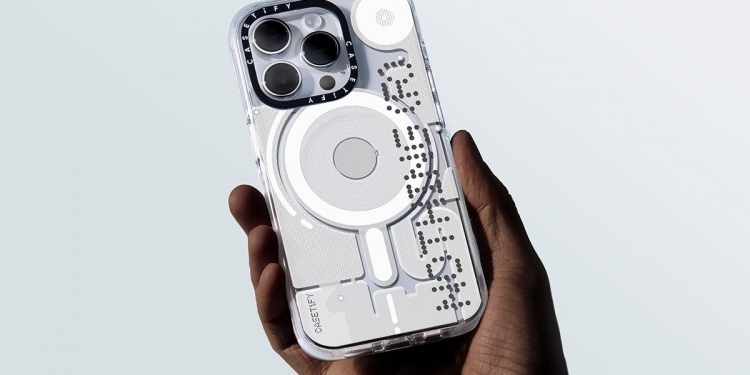 让iPhone看起来像Nothing! Casetify推限量手机壳