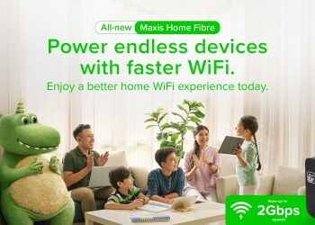 捆绑WiFi 6E路由器！Maxis推2Gbps家庭光纤宽频配套