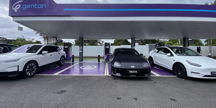 南北大道休息站Petronas充电桩 将提升成直流快速充电