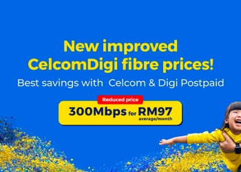 CelcomDigi推全新家庭光纤配套 每月最低85令吉起