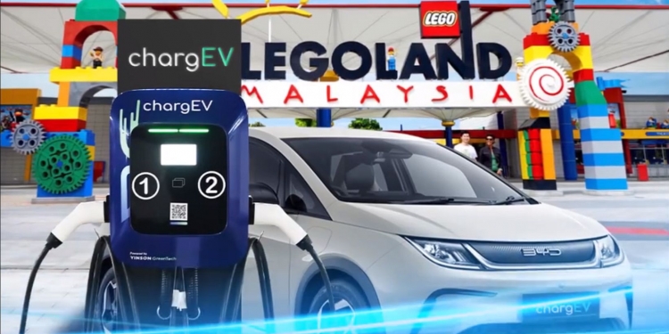 ChargeEV在乐高乐园 设6个22kW交流充电桩