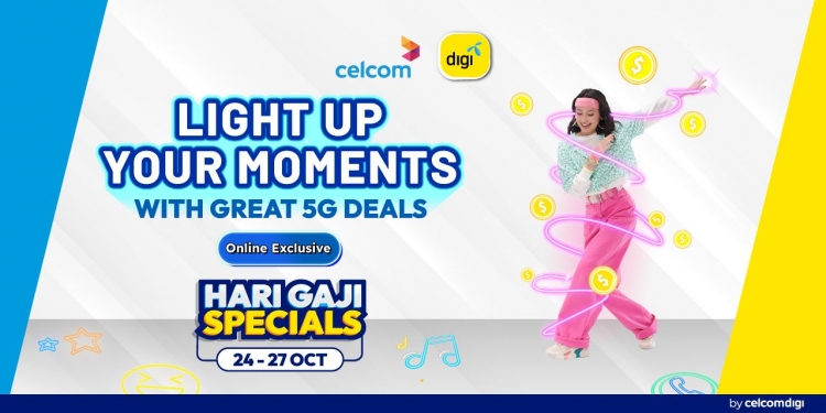 特别发薪日优惠 CelcomDigi提供免费5G Booster数据