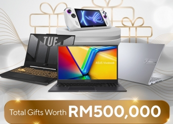 Asus推“无敌优惠”促销至年杪！总值RM50万赠品等你领取