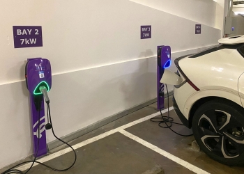 Gentari在新山4家商场新增18个交流充电桩