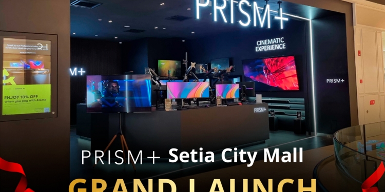 Prism+第五间分店入驻Setia City Mall！18日开业给优惠送好礼