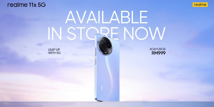 不再捆绑配套！ Realme 11x 5G开卖售RM999