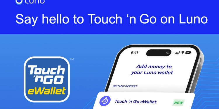 投资加密货币更方便!Luno支持TnG电子钱包转账