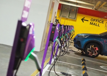 雪州Paradigm Mall增设10个Gentari电动车充电桩