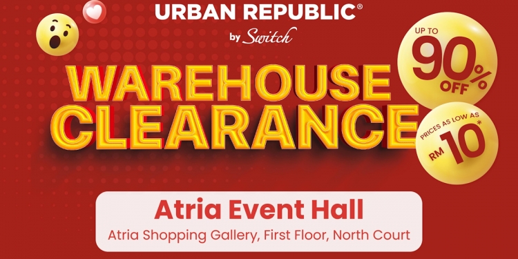 Urban Republic从1130起清仓促销4天!iPhone最低RM699