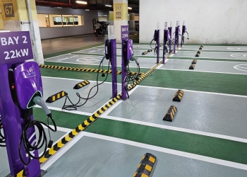 Gentari在巴生武吉丁宜永旺购物广场设10个充电桩