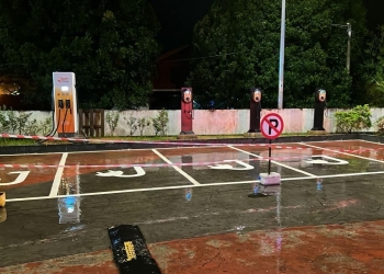 直流和交流充电桩都有！JomCharge在太平部署电动车充电站