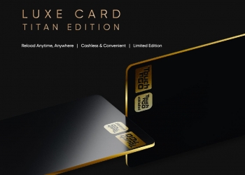 黑金设计时尚高雅！ LUXE Card Titan增强版TNG卡开卖
