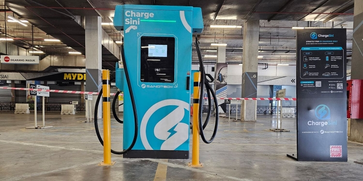 每千瓦时RM1.19起！ChargeSini在槟甲Mydin设直流充电桩