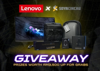 送总值RM3500奖品！Lenovo x SoyaCincau抽奖活动开跑