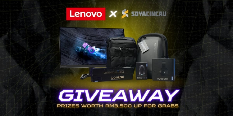 送总值RM3500奖品！Lenovo x SoyaCincau抽奖活动开跑