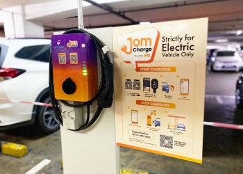 JomCharge于沙巴Centre Point和Regas Premium设充电桩