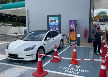 Gentari在马石油霹雳河休息站设180kW直流充电桩