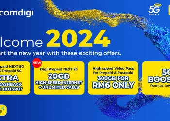 CelcomDigi推全新无限制预付配套 但5G分开购买！