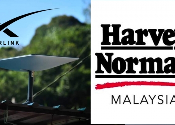 Harvey Norman售卖星链套件 售RM2300起