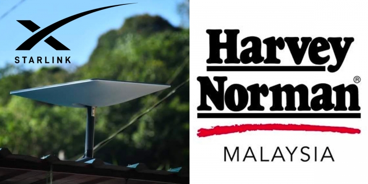 Harvey Norman售卖星链套件 售RM2300起