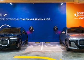 JomCharge与Tian Siang合作  在槟岛88广场部署4充电桩