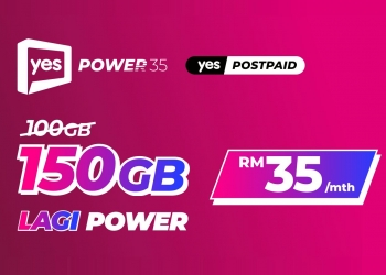 Yes Power 35后付配套大升级！ 每月提供150GB数据