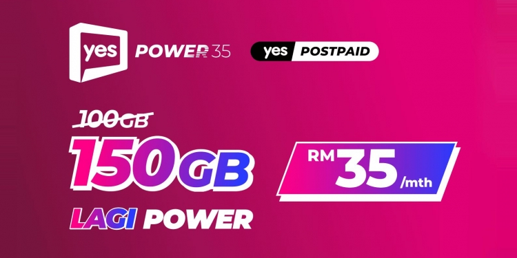 Yes Power 35后付配套大升级！ 每月提供150GB数据