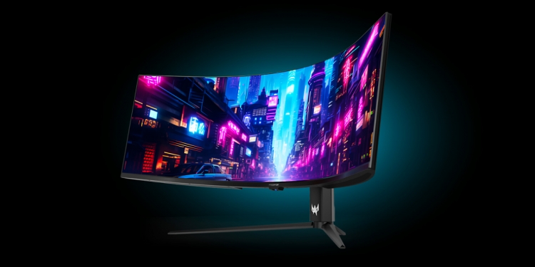 57英寸屏幕！Acer发布MiniLED电竞显示器Predator Z57