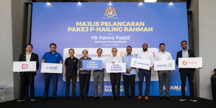 即日起提供33令吉至少40G数据配套 20万外送员受惠