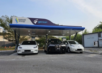 每千瓦时RM1.40！ 古晋ICOM Square直流充电站开始收费