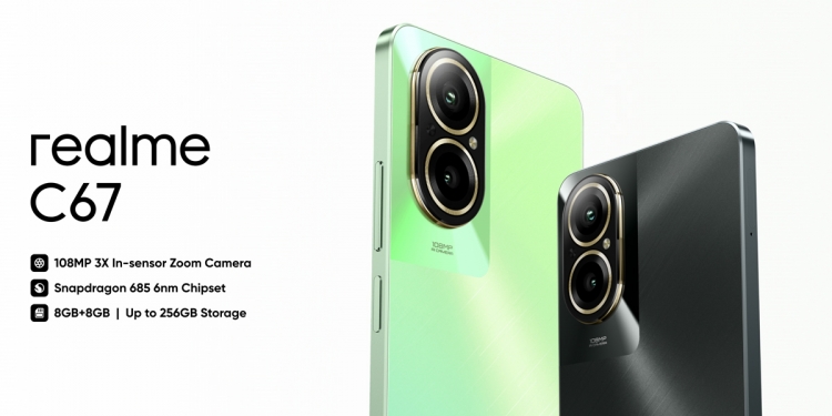 Realme C67降价高达RM100!新售价从RM729起