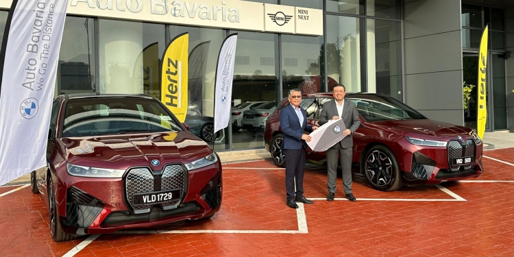 大马Hertz增电动车选项 BMW iX日租RM550