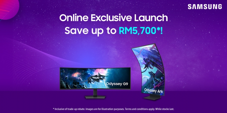 折扣高达RM5700!三星 Odyssey Ark 2 和 G9 开放预购