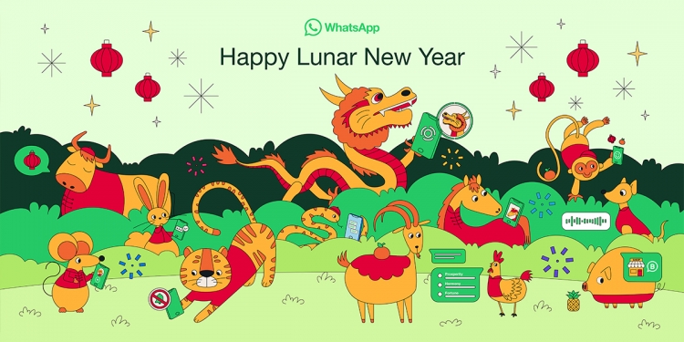 与香港风水师合作！ WhatsApp为12生肖提供使用贴士