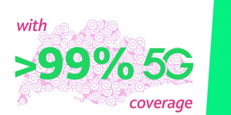 StarHub狮城5G覆盖率 室外范围已逾99%